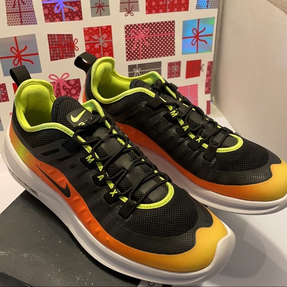 GentlyUsed Nike Air Max  Axis Sunset Volt Shoes - Picture 13 of 16